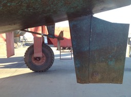 Rosie prop shaft & rudder